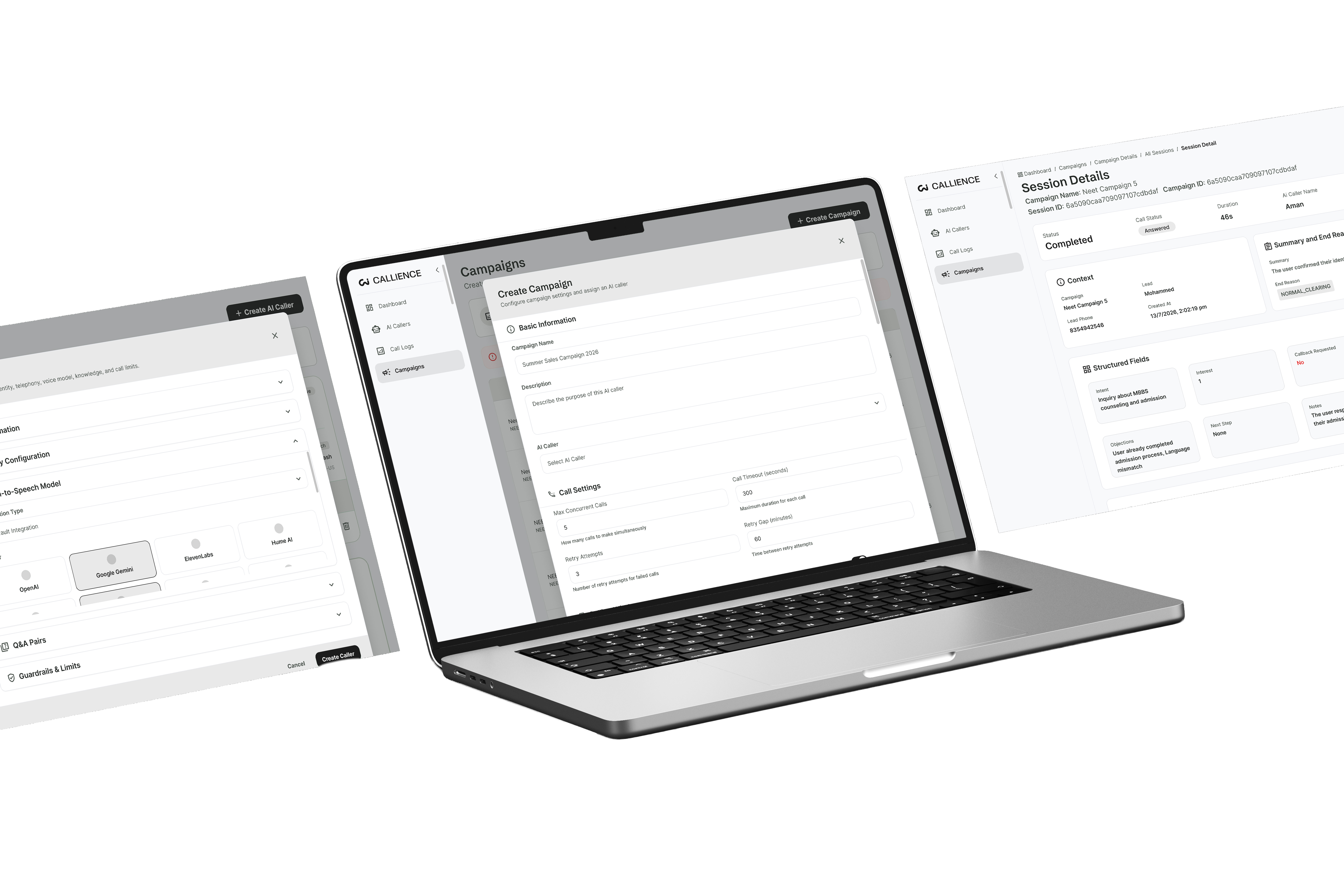 AICaller Full Interface